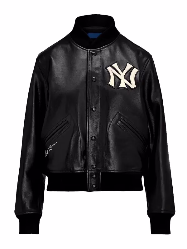 Polo-Ralph-Lauren-Yankees-Leather-Jacket.avif Polo Ralph Lauren Yankees Leather Jacket - Image 1