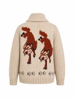 Project Hail Mary Ryan Gosling Wolf Cardigan - Image 3