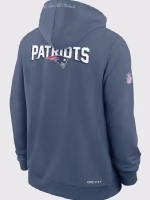 Drake Maye Patriots 2025 Rivalries Sideline Hoodie - Image 5