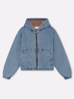Scuffers Denim Dark Work Jacket - Image 5