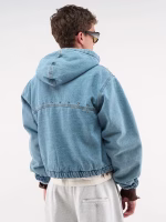 Scuffers Denim Dark Work Jacket - Image 7