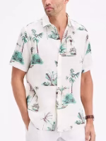 The Young and the Restless Joshua Morrow Palm Print Shirt - Image 2