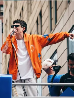 Timothée Chalamet Knicks Parade Hoodie - Image 2
