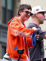 Timothée Chalamet Knicks Parade Hoodie - Image 3