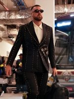 Travis Kelce 2025 Chiefs Star Custom Suit - Vanson Jackets - Image 5