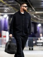 Travis Kelce Black Suit | Foxborough Kelce's All-Black Suit