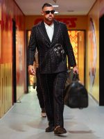 Travis Kelce 2025 Chiefs Star Custom Suit - Vanson Jackets