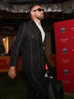 Travis Kelce 2025 Chiefs Star Custom Suit - Vanson Jackets - Image 2