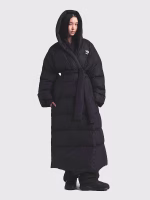 The North Face x Skims Nuptse Wrap Parka Coat - Image 4