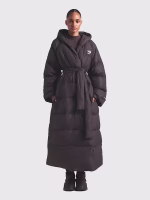 The North Face x Skims Nuptse Wrap Parka Coat