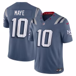 New England Patriots Drake Maye 2025 Rivalries Jersey
