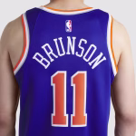 Jalen Brunson New York Knicks Unisex Blue Jersey - Image 4